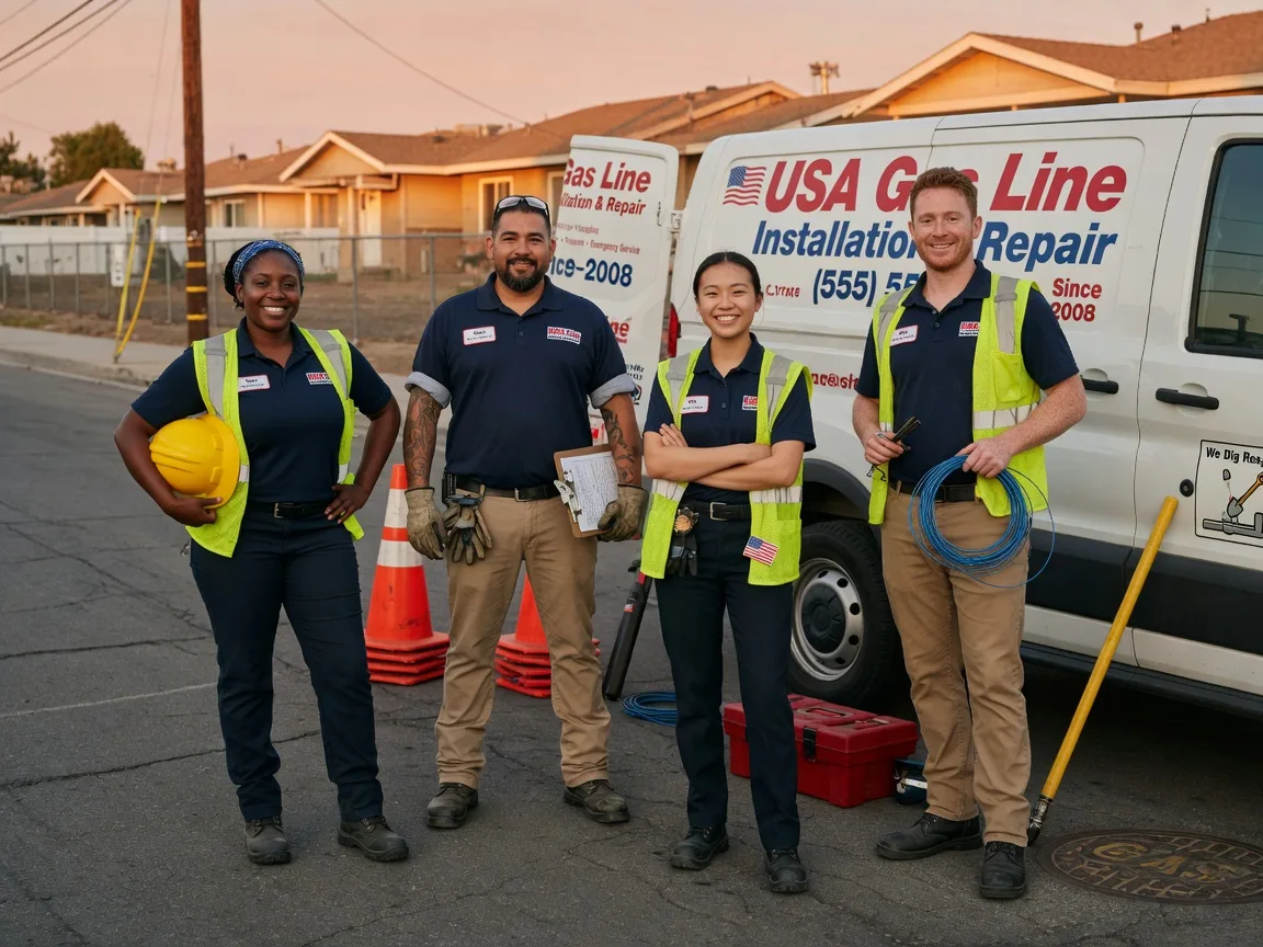 Gas Line Installation company in Cloverdale, OH